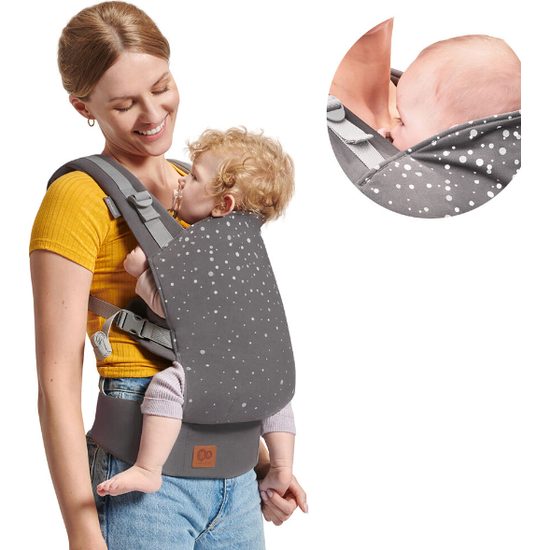 Kinderkraft dětské nosítko Nino Confetti Grey