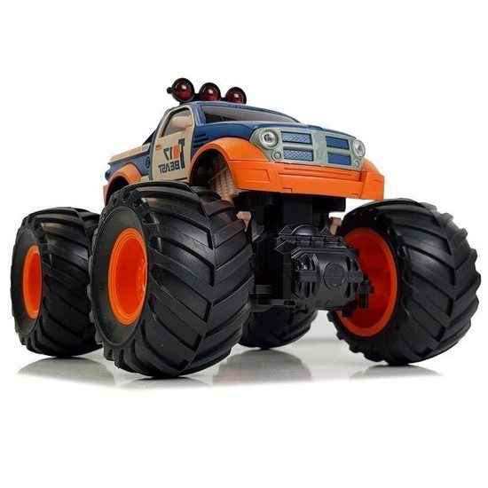Auto na dálkové ovládání Bigfoot modro-oranžové 1:18