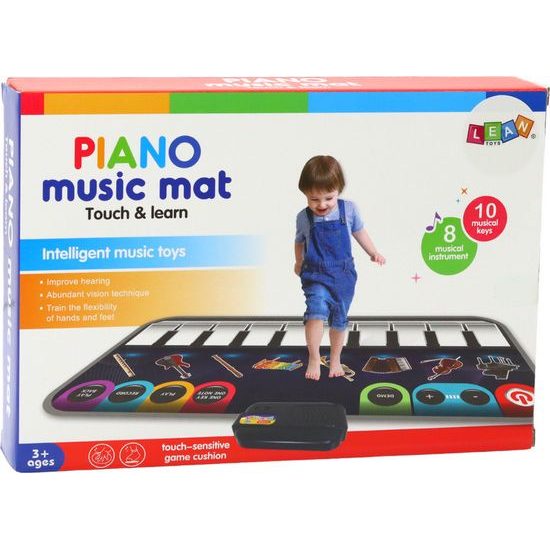 Vzdělávací hudební podložka piano