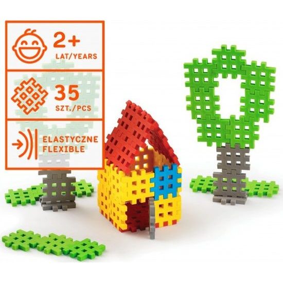 Stavebnice WAFLE MINI 35 dílků