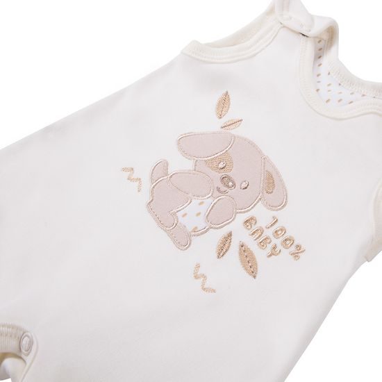 EEVI Dupačky Newborn ecru 62 (3-6m)
