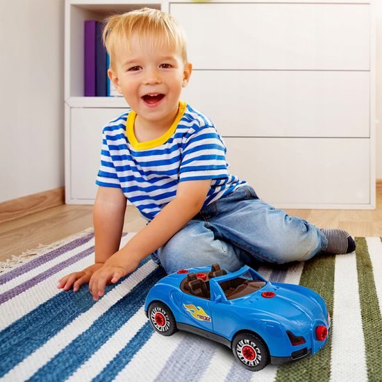 Dětské šroubovací autíčko na baterie 2v1 Racing Car