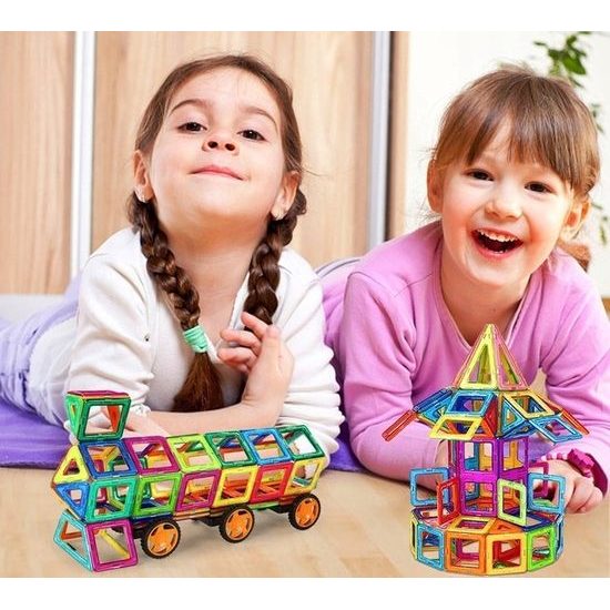 Doris magnetická stavebnice XXL v kufříku Magical Magnet 117 dílů