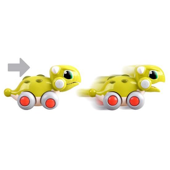 Huile Toys dinosaurus pro nejmenší na setrvačník - zelený