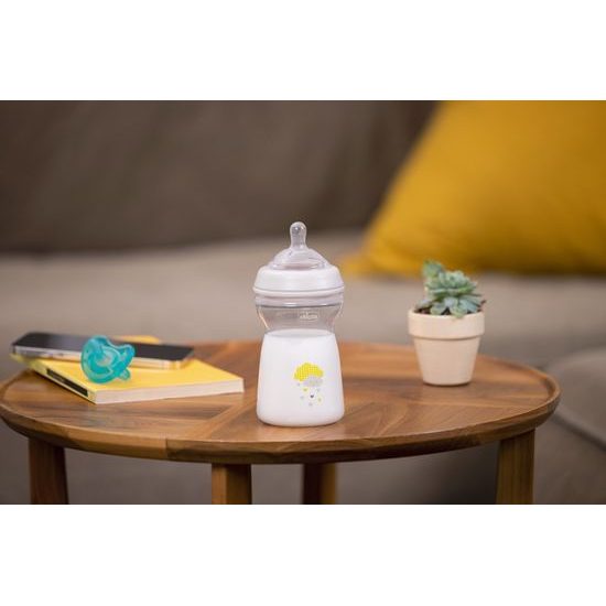 CHICCO Láhev kojenecká Natural Feeling 300ml, 6m+