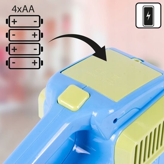 Dětská sekačka s bublifukem 2v1 Bubble Maker - modrá