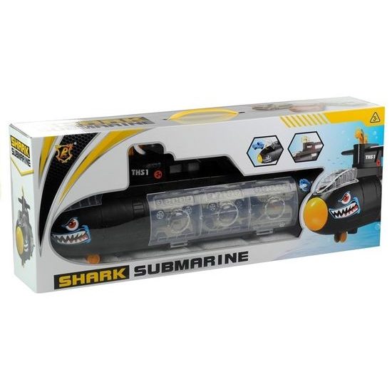 Ponorka s vojenskými autíčky a helikoptérou Army Submarine