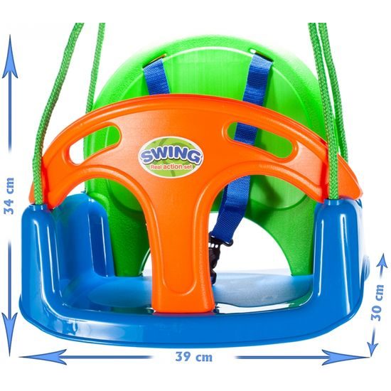 ROZBALENO Dětská houpačka 3v1 Swing Sport