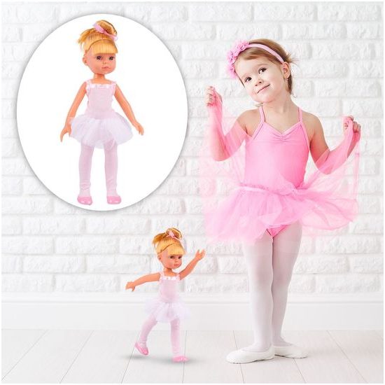 Dětská panenka baletka Pretty Girl 33 cm