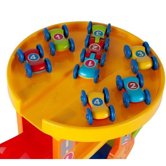 Skluzavka se 6 autíčky Krokodýl