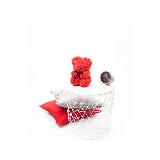 Medvídek z růží červený Rose Bear 25 cm