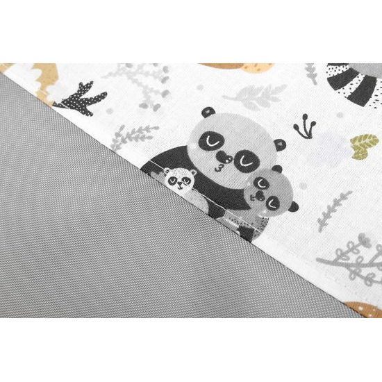 Bavlněný koš na hračky medium mývali