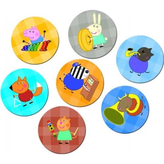 Pexeso Prasátko Peppa/Peppa Pig - společenská hra - 36 kusů