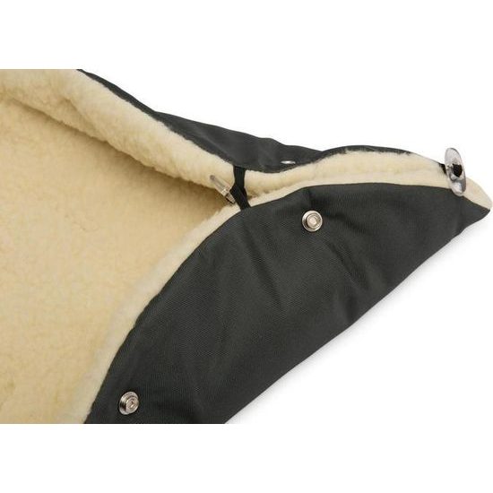 Zimní fusak do kočárku Eskimo grafitová/vlna