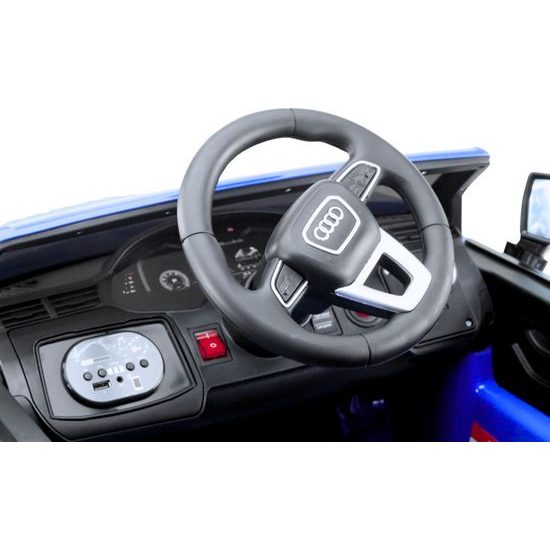 Elektrické autíčko Audi Q7 lakované modré