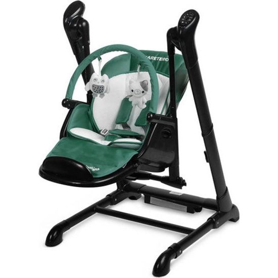 Kojenecké houpací křeslo Indigo black green