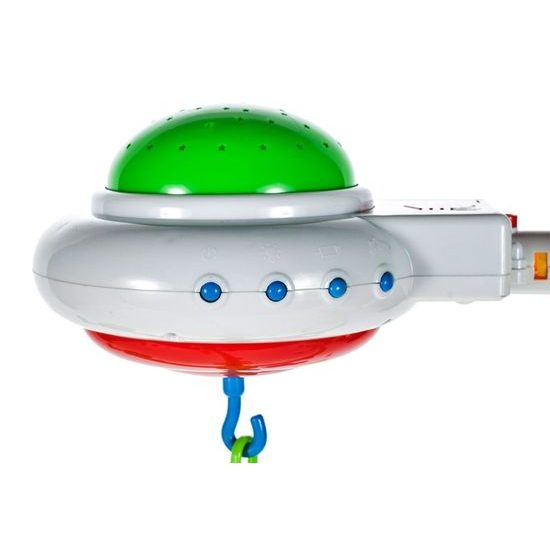 Doris kolotoč nad postýlku s projektorem Crib Bell