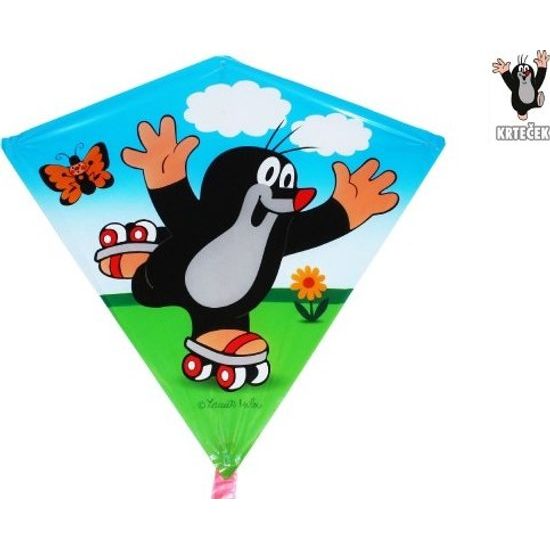 Drak létající Krtek na bruslích