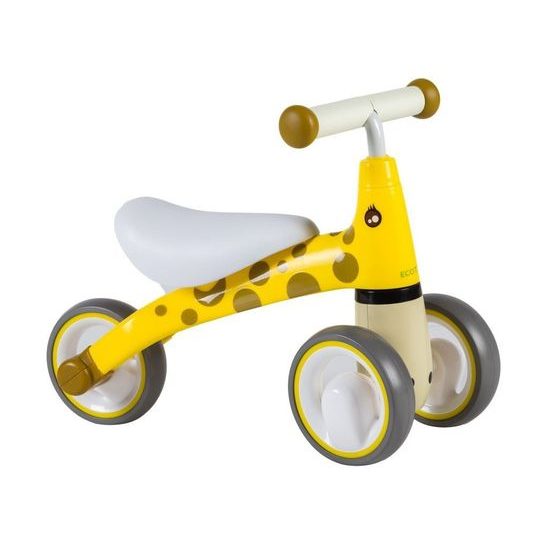 Ecotoys dětské odrážedlo Žirafa žluté