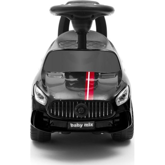 Dětské odrážedlo se zvukem Baby Mix RACER černé