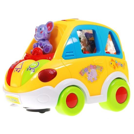 Huile Toys multifunkční autíčko se světlem a zvukem Smart Bus