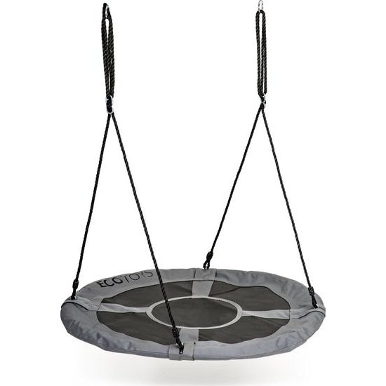Ecotoys dětská houpačka Čapí hnízdo šedá