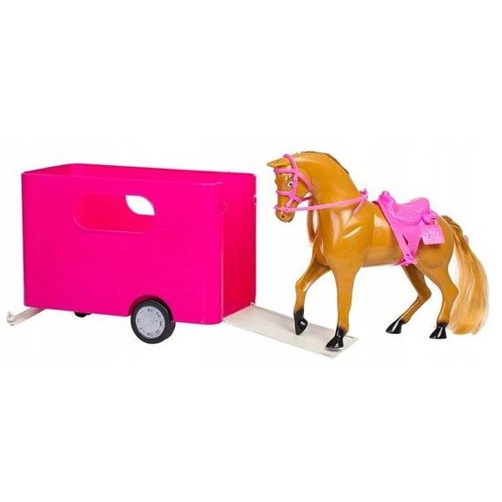 Doris autíčko pro panenku s přívěsem a koníkem Horse Show