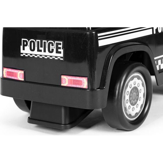 Dětské mini odrážedlo se zvuky Mercedes Actros - černé