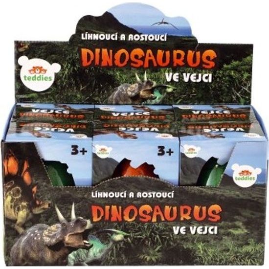 Vejce líhnoucí a rostoucí dinosaurus - mix 2 barvy