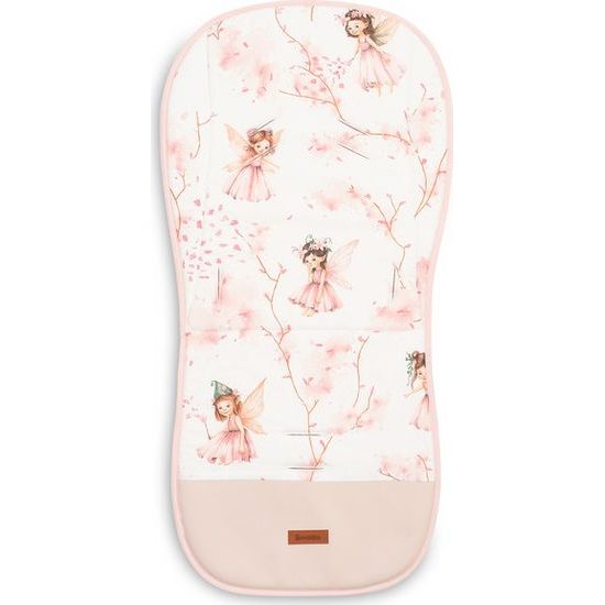 Podložka do kočárku, Víly růžová