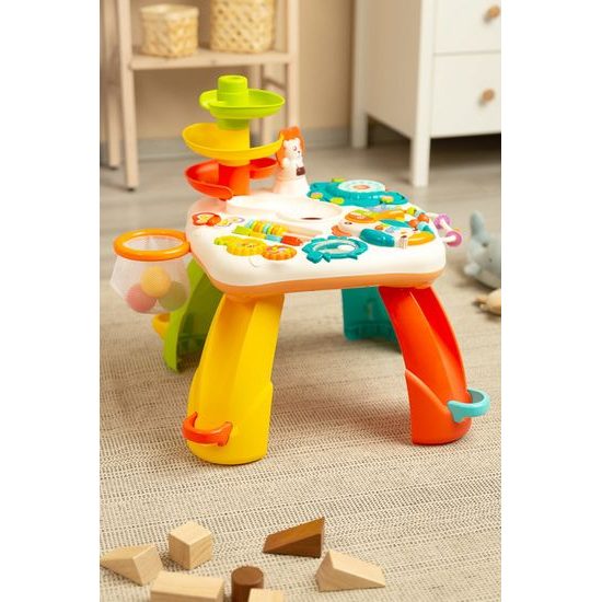 Edukační stolek s tobogánem