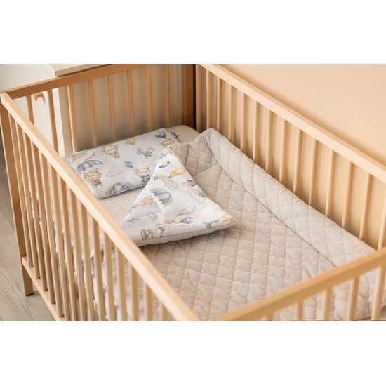 Sada do postýlky plyš karo let balónem