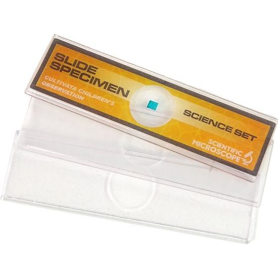 Doris dětský mikroskop na baterie s příslušenstvím Little Scientific žlutý