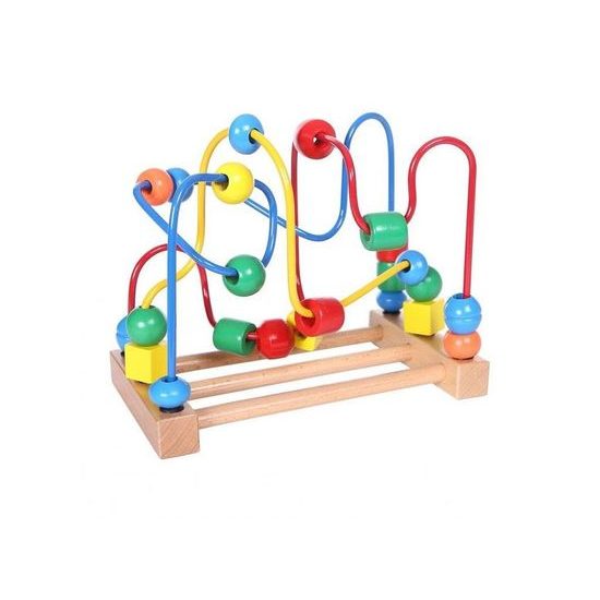 Ecotoys dřevěný edukační labyrint Mula