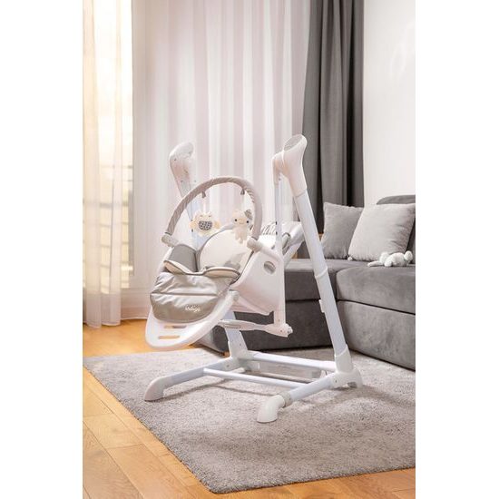 Kojenecké houpací křeslo Indigo black green