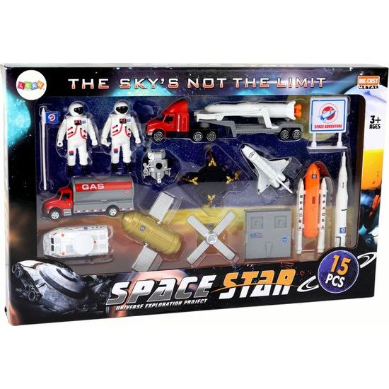 Sada hraček s vesmírnou tématikou