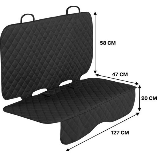 Ochranná podložka do automobilu Caretero černá
