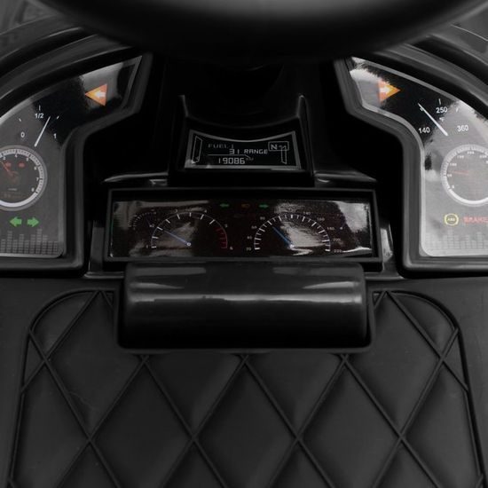 Dětské odrážedlo se zvukem Baby Mix RACER černé