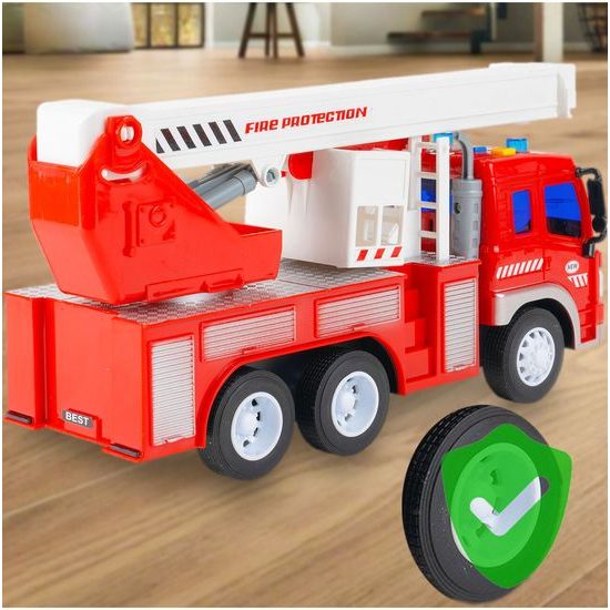 Dětské požární auto se světly a zvuky City Service 1:16