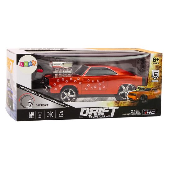 Driftovací auto na dálkové ovládání Drift Car 1:18 - červené