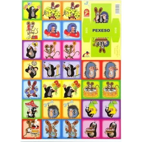 Pexeso Krtek - společenská hra