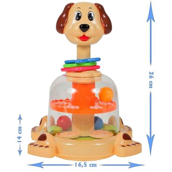 Rotujúca hračka pre najmenších Psík