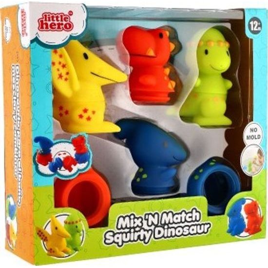 Skládací gumoví dinosauři