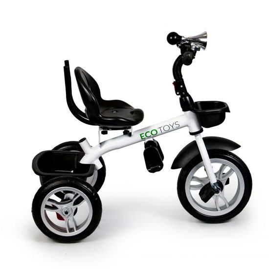 Ecotoys dětská tříkolka s otočným sedadlem 2v1 růžová