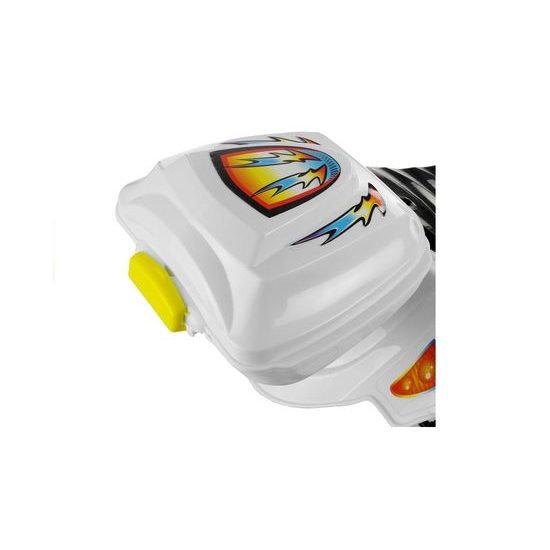 Dětská elektrická tříkolka Racing White