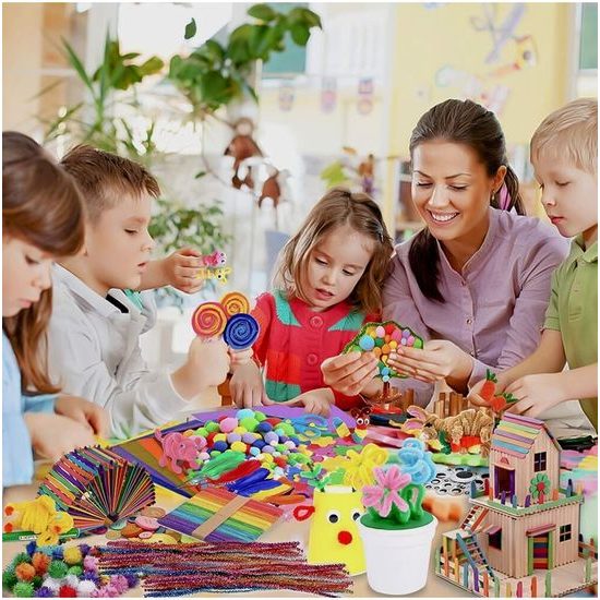 Velká kreativní sada Mega Kraft Kit - 1120 součástí