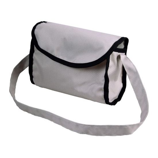 Alice moderní hluboký kočárek pro panenky 4544 šedý