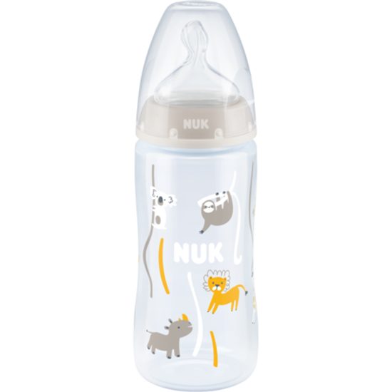 Kojenecká láhev NUK FC+Temperature Control 300 ml BOX-Flow Control savička