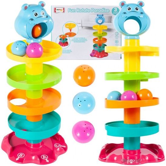 Naučná skluzavka s míčky Hrošík