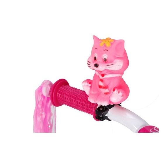 Dětské kolo Mexller Pinki s vodící tyčí růžová 12"